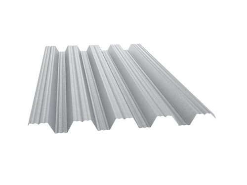 Ribbed sheet metal - EUROCOL 60 - EUROPERFIL, SA - galvanized steel / sheet / self-supporting
