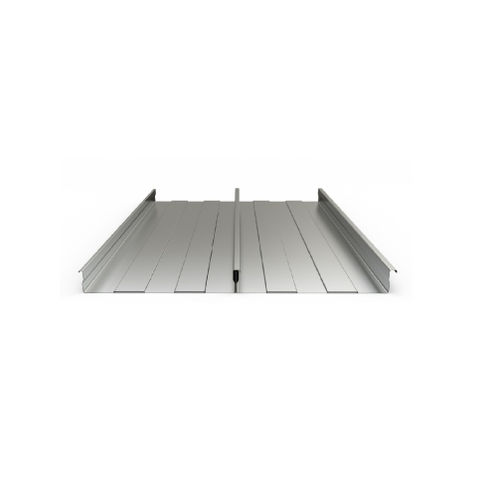 Galvanized steel facing roof decking panel - EUROBAC 80 - EUROPERFIL, SA - steel facing