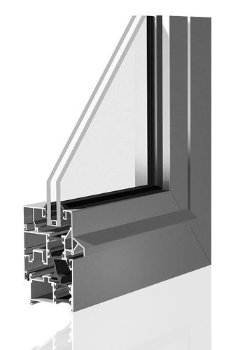 Aluminum window profile - LEX A63 RPT - Laminex - thermal break