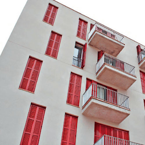 Folding shutter - DUFIX 60z AL - Durmi - jalousie / extruded aluminum / window