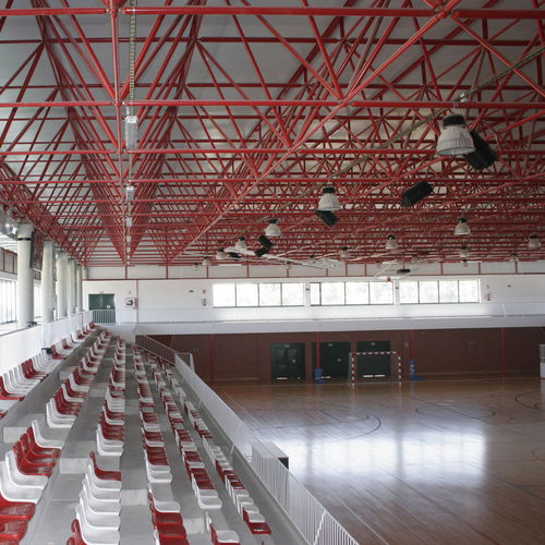 Roof metal truss - PABELLÓN DE DEPORTES BOECILLO - Lanik