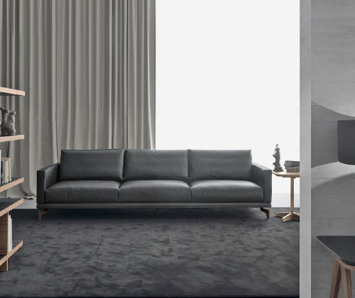 Modular sofa - NORTON - Nuova Linea Valentini - contemporary / fabric / leather