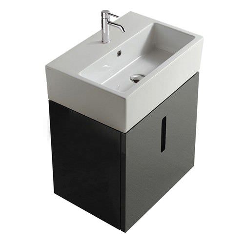 Wall-hung washbasin cabinet - 6041NE | 6041B | 6041R - GALASSIA - wooden / MDF / contemporary
