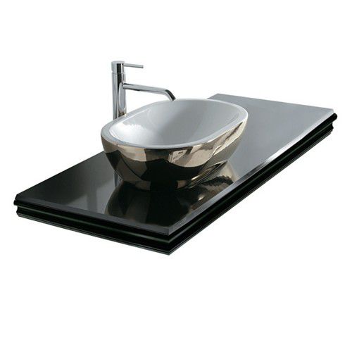 Glass vanity top - 5554NE - GALASSIA