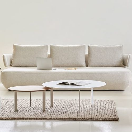 Modular sofa - LEVITT - Viccarbe - contemporary / fabric / leather
