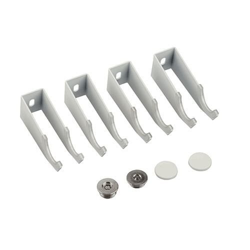 Metal fastening system - DELTACALOR - for interior / interior