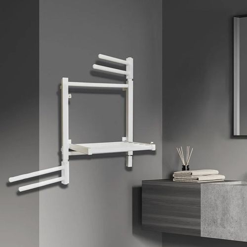 Electric towel radiator - VELA - DELTACALOR - 200 w / contemporary / metal