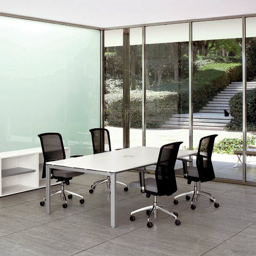 Contemporary boardroom table - CARTESIO - Arlex - metal / laminate / rectangular