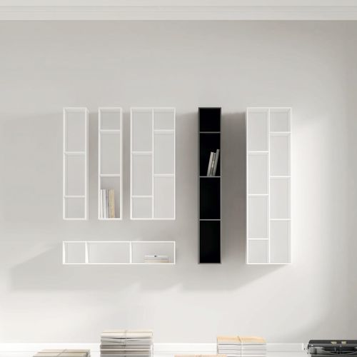 Wall-mounted shelf - Cooper - Arlex - contemporary / wooden / modular