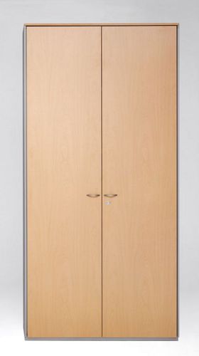 Tall filing cabinet - COD - Arlex - laminate / wood veneer / with hinged door