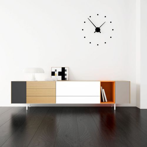 Contemporary sideboard - FREESTYLE - Arlex - wooden / lacquered wood / modular