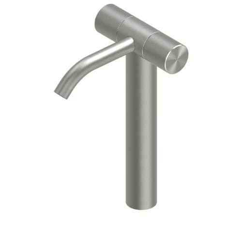 Washbasin mixer tap - HUM 24 02V - QuadroDesign - deck mounted / stainless steel AISI 316 / bathroom