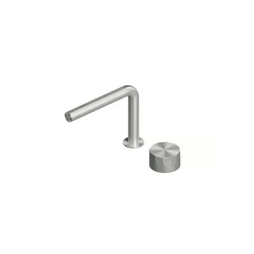 Washbasin mixer tap - HB 15 31 - QuadroDesign - built-in / brushed stainless steel / stainless steel 316L