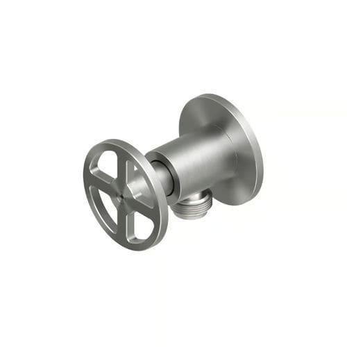 Shut-off irrigation valve - 2009 - QuadroDesign - manual / stainless steel / threaded