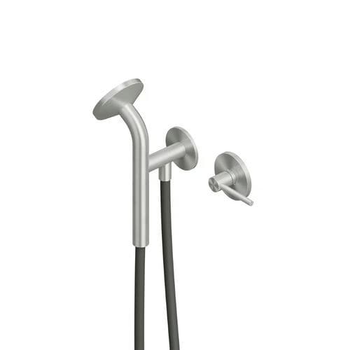 Shower mixer tap - FFQT 21 58T - QuadroDesign - integrated / wall-mounted / mechanical