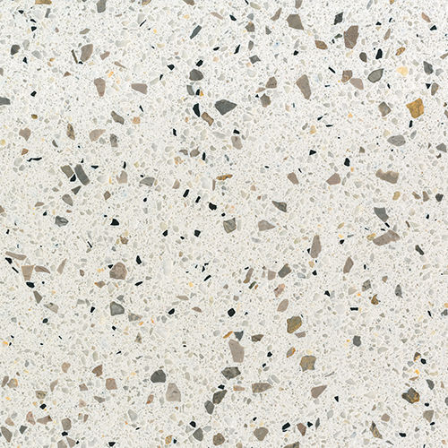 Engineered stone tile - TROCADERO - QUARELLA - polished / indoor / outdoor