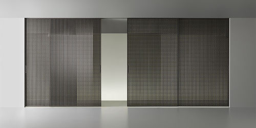 Interior door - DAIMON - RIMADESIO - glass / sliding / glazed