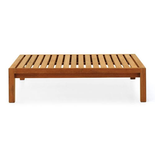 Contemporary coffee table - NETWORK 029 - RODA - teak / rectangular / home