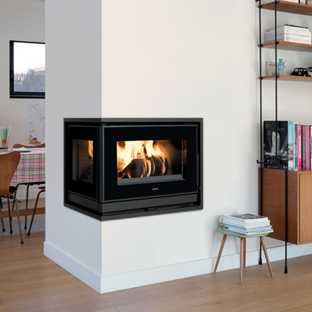 double sided fireplace insert buy