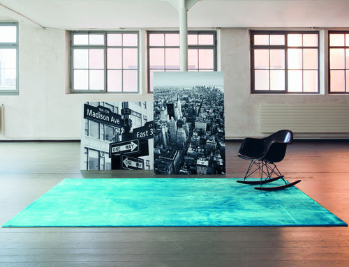Contemporary rug - MADISON  - Ruckstuhl AG - plain / viscose / rectangular