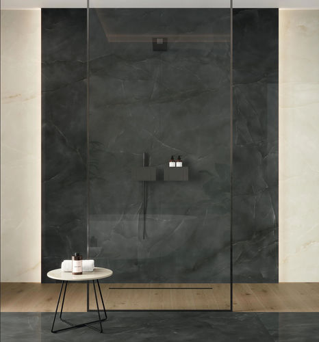 Porcelain stoneware tile - MARVEL ONYX - Atlas Concorde - polished / high-gloss / pearly finish