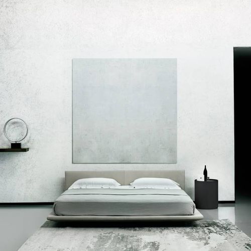 Floating bed - CHEMISE - Living Divani - double / single / contemporary
