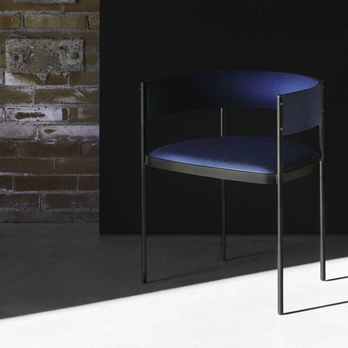 Contemporary chair - ERA  - Living Divani - indoor / fabric / leather