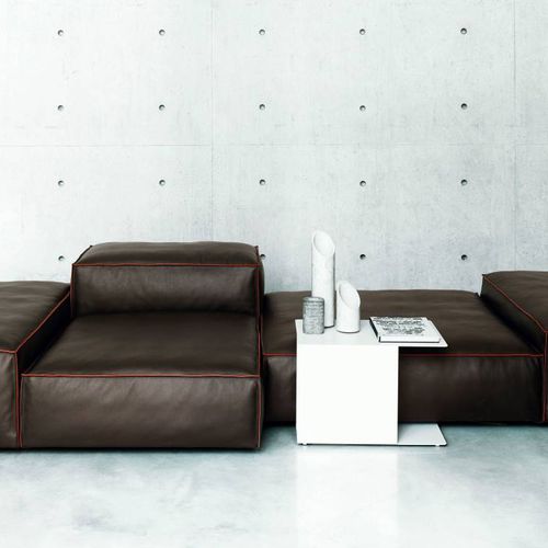 Contemporary side table - FAMILY  - Living Divani - powder-coated steel / iron / sheet steel