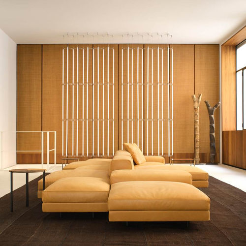 Modular sofa - LORENTZ - Living Divani - contemporary / fabric / leather