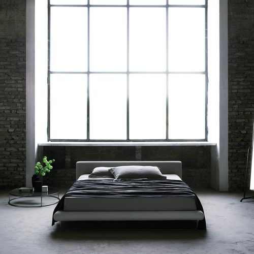 Double bed - AVALON - Living Divani - single / contemporary / upholstered