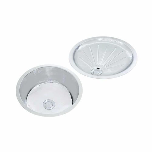 Single-bowl kitchen sink - BLANDINE - JANDELLE - without drainboard / copper / overmount