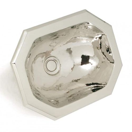 Built-in washbasin - DORA - JANDELLE - copper / octagonal / contemporary