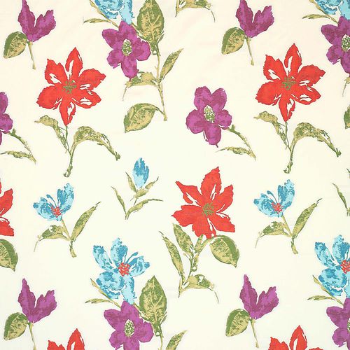 Upholstery fabric - ARUBA  - Gastón y Daniela - for curtain / floral pattern / cotton
