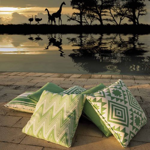 Upholstery fabric - CAPE TOWN : INDOOR-OUTDOOR - Gastón y Daniela - geometric pattern / acrylic / for outdoor use