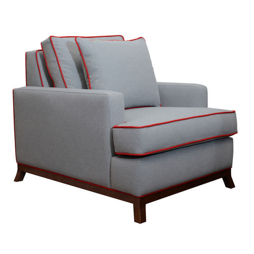 Traditional armchair - LAGO - Gastón y Daniela - fabric