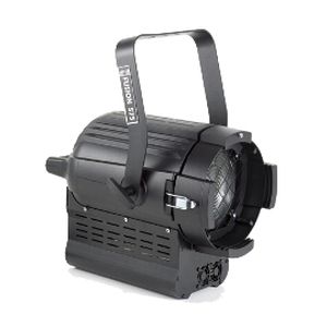IP20 Fresnel light - FUSION F 575 BLACK WITH BUILT-IN ELECTRONIC BALLAST - Teclumen - discharge lamp / for stage lighting / for theaters