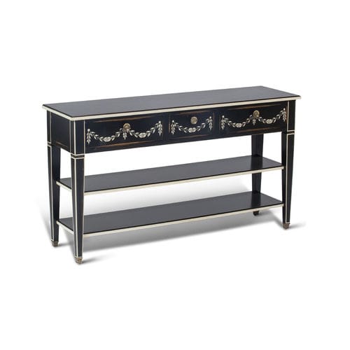 Louis XVI style sideboard table - ART. 8346 - SALDA ARREDAMENTI - walnut / cherrywood / beech