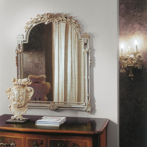 Wall-mounted mirror - ART. 6432 - SALDA ARREDAMENTI - Louis XVI / wooden