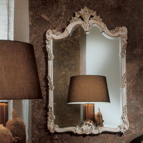 Wall-mounted mirror - ART. 8539 - SALDA ARREDAMENTI - Louis XV / wooden