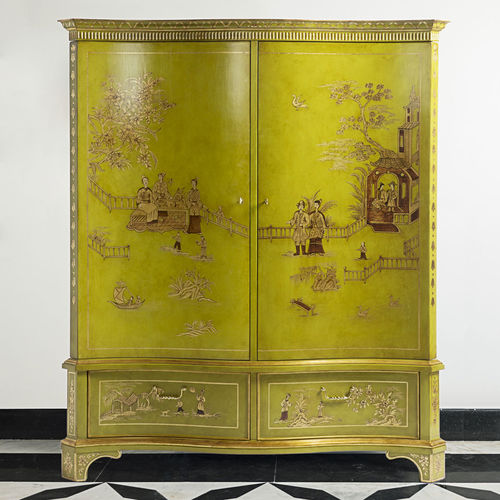 Traditional wardrobe - ART. 8669 - SALDA ARREDAMENTI - beech / with swing doors / with drawer