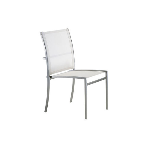 Contemporary chair - TT - KENKOON - mesh / stainless steel base / home