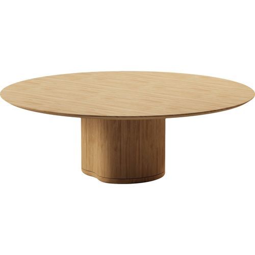 Contemporary table - OGADO - MANUTTI - wooden / teak / wood