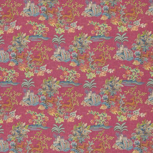 Upholstery fabric - KNIGHT'S TALE - GP & J BAKER - for curtain / floral / linen