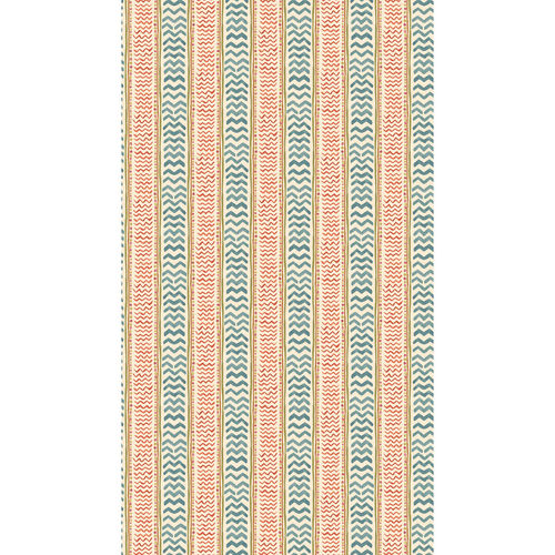 Contemporary wallpaper - WRIGGLE ROOM - GP & J BAKER - fabric / panoramic / geometric