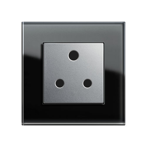 Power socket - STANDARD (BS 546) - Gira - wall-mounted / glass / contemporary