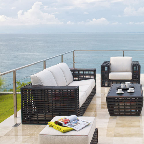 Modular sofa - TOPAZ  - SKY LINE DESIGN - corner / contemporary / outdoor