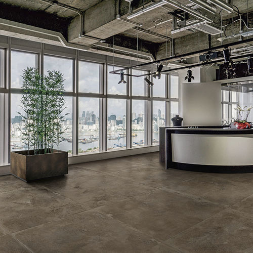 Porcelain stoneware tile - ZINC - Ariostea - polished / indoor / bathroom