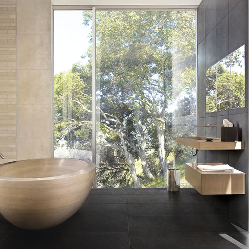 Porcelain stoneware tile - ARDESIA - Ariostea - satin / structure / indoor