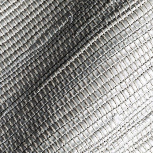 Leather wall-covering - PEZZARA PEARL - Studio Art - metal / home / woven