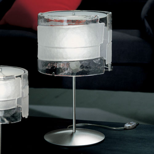 Table lamp - RADIUS - Av Mazzega - glass / contemporary / corded
